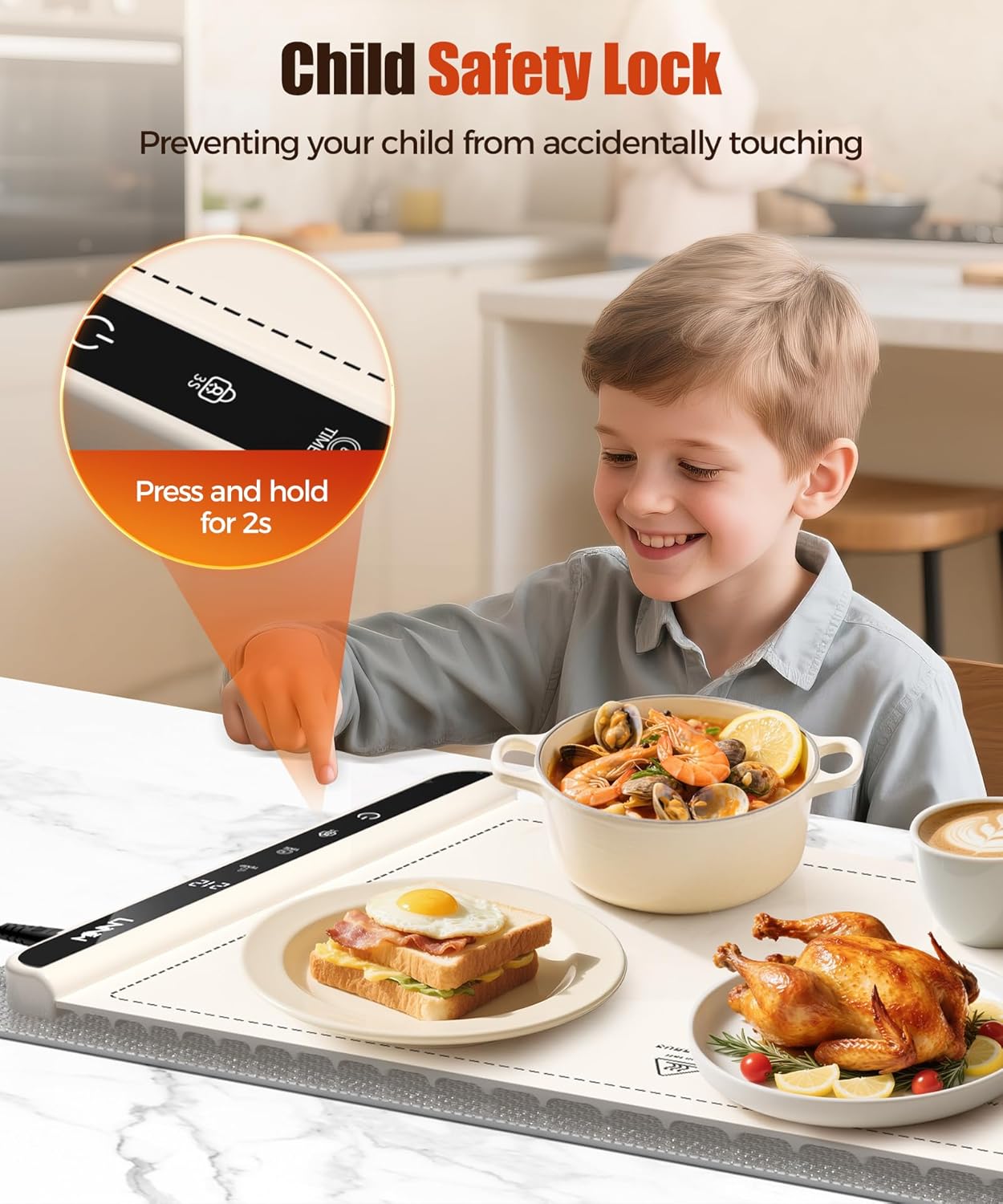 Extra Large Food Warming Mat